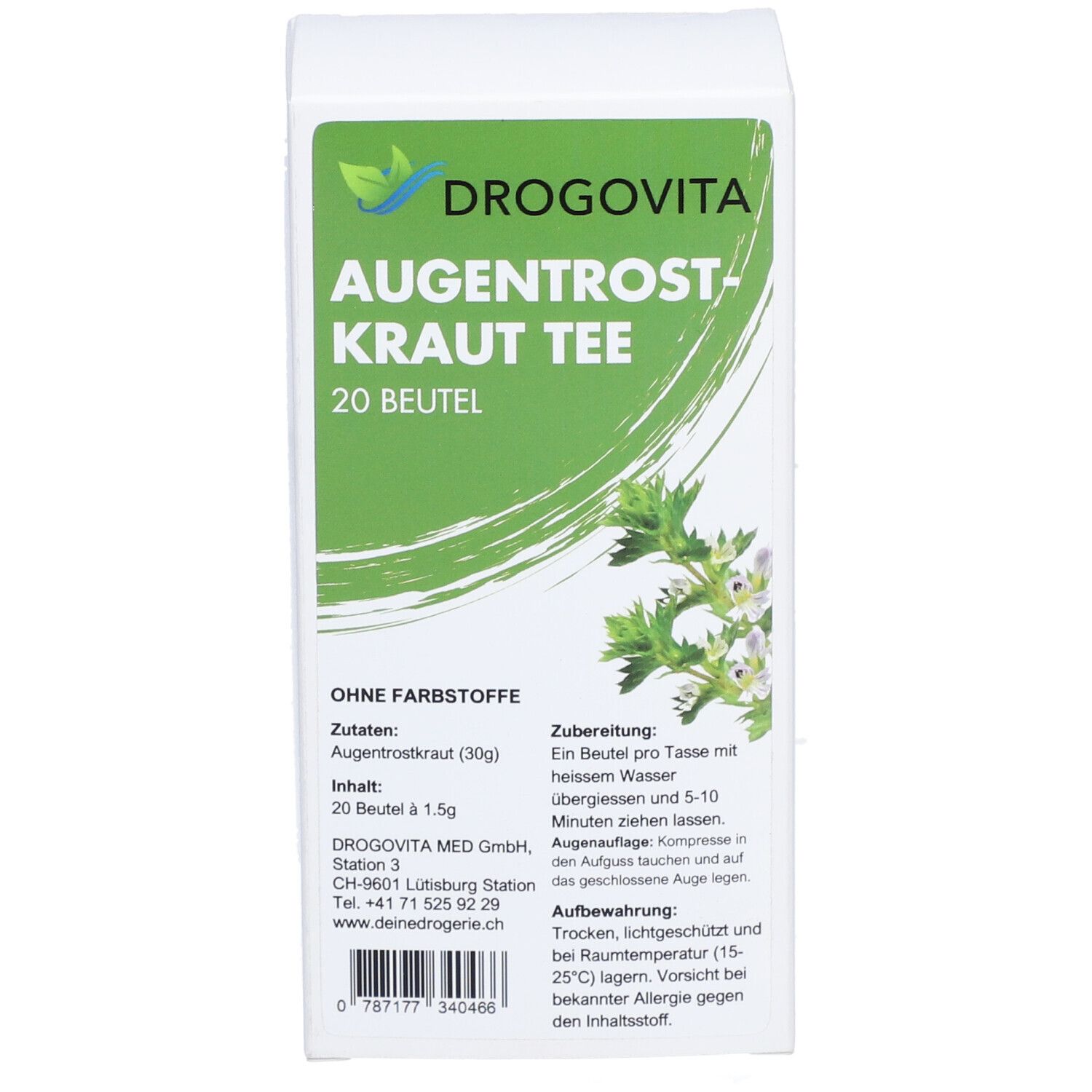 DROGOVITA Augentrost Tee Btl 20 Stk