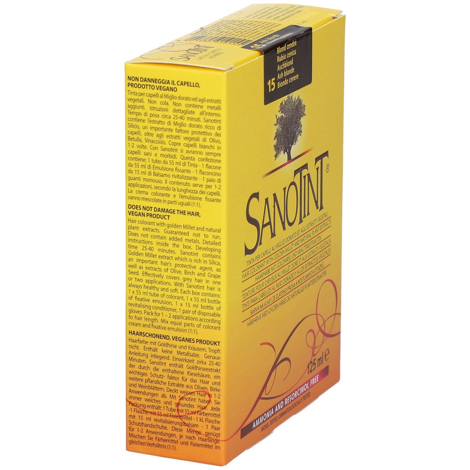 SANOTINT® Haarfärbemittel 15 Aschblond