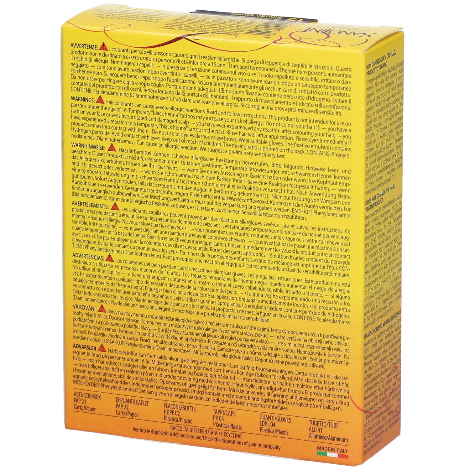 SANOTINT® Haarfärbemittel 15 Aschblond
