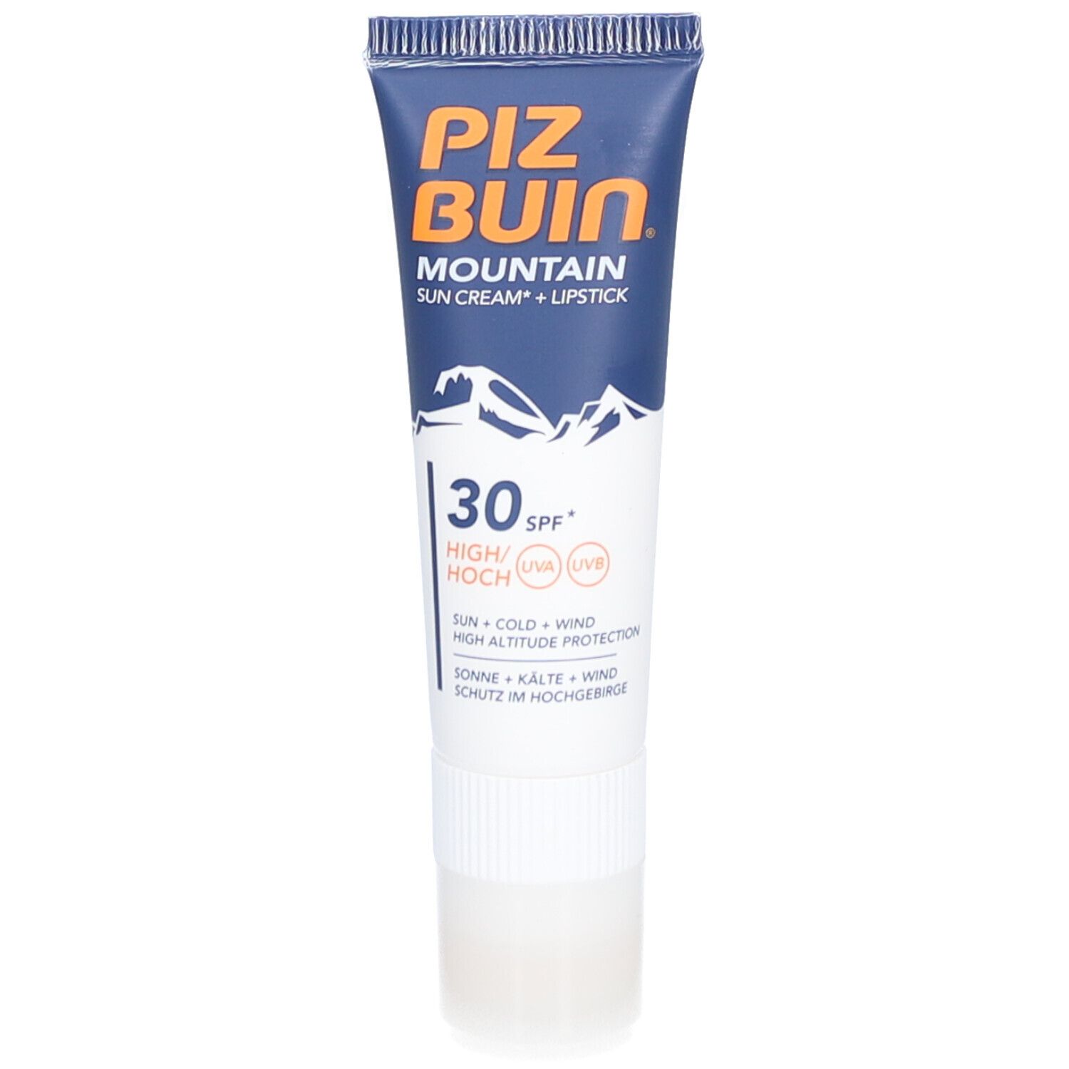 Piz Buin - Sun Cream "Mountain" + Lipstick LSF 30