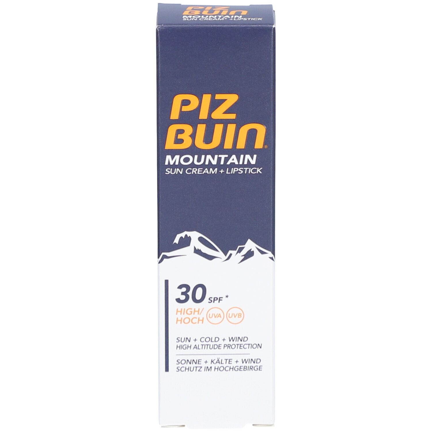 Piz Buin - Sun Cream "Mountain" + Lipstick LSF 30