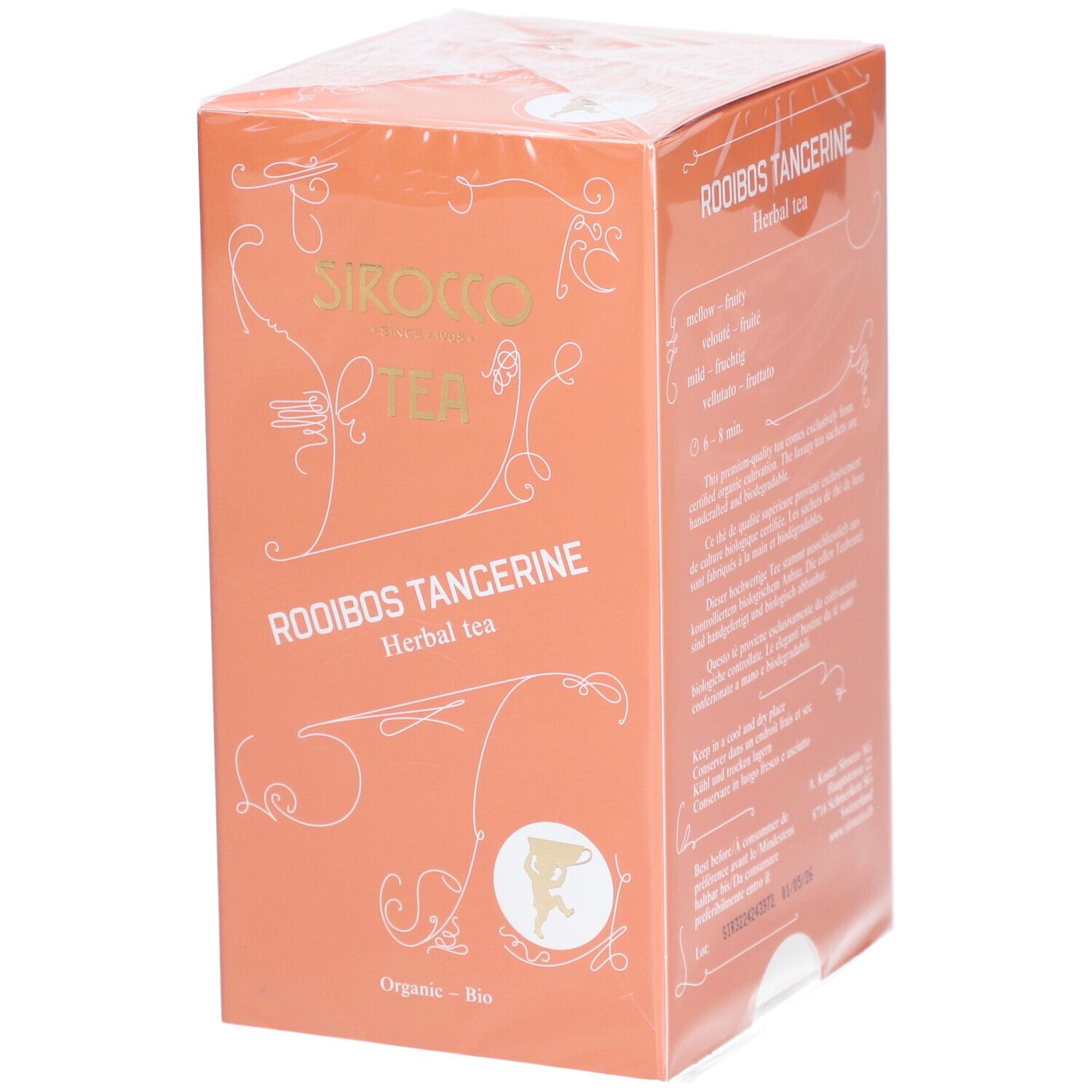 Sirocco Bio Tee Rooibos Tangerine