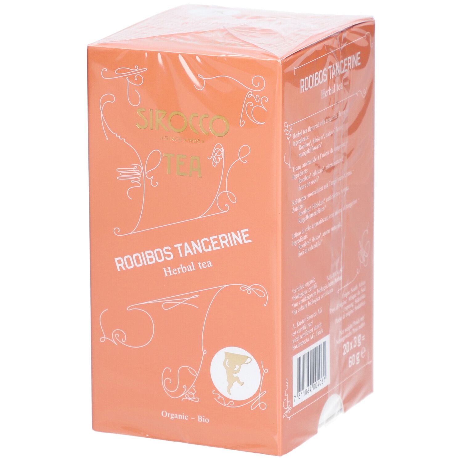 Sirocco Bio Tee Rooibos Tangerine