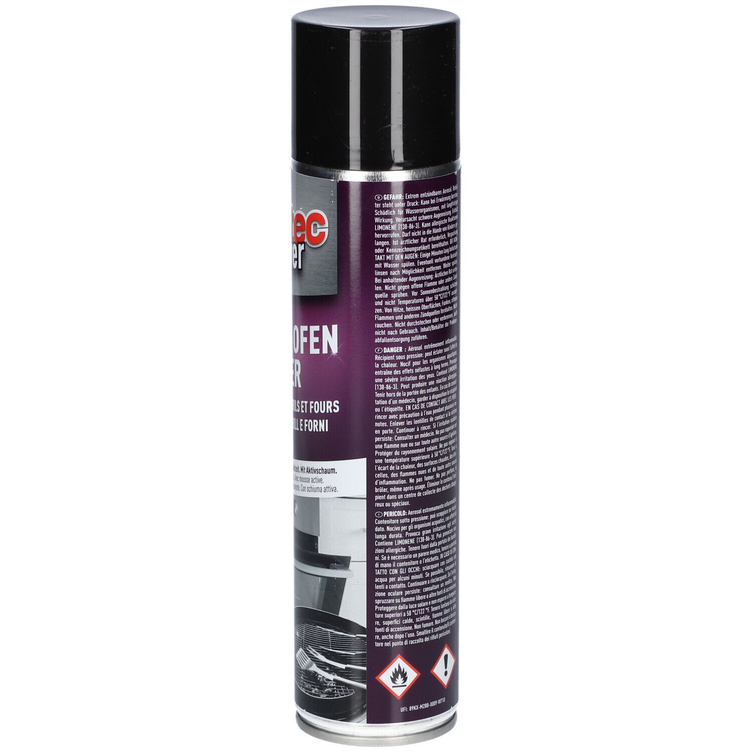 MARTEC Power Spray Aerosol für Grill und Backofen