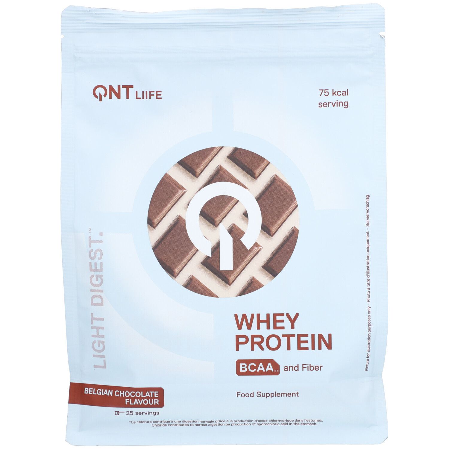 Qnt Light Digest™ Whey Protein Belgische Schokolade 500 G Shop Apotheke