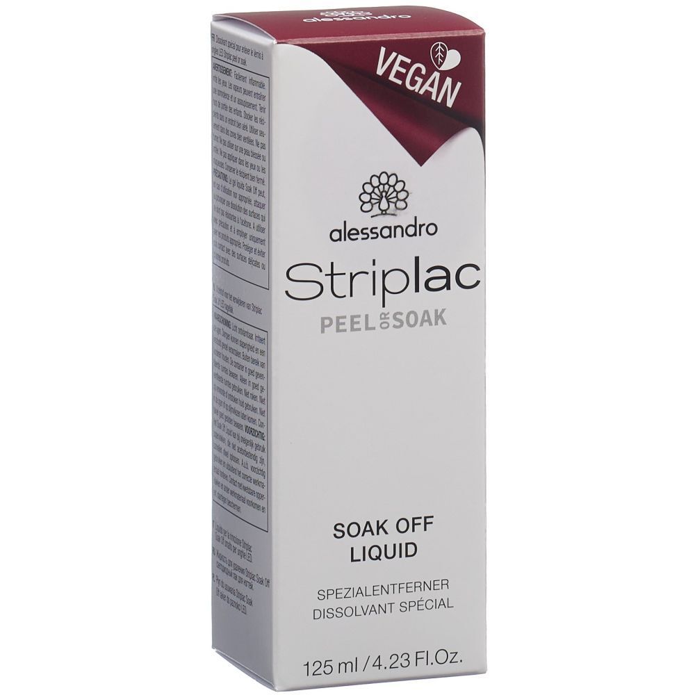 alessandro Striplac Peel or Soak Soak off Liquid