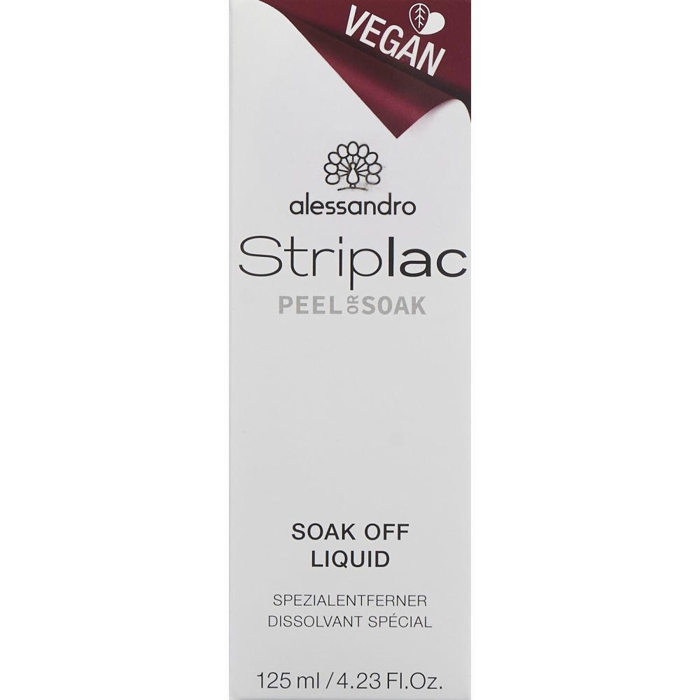 alessandro Striplac Peel or Soak Soak off Liquid