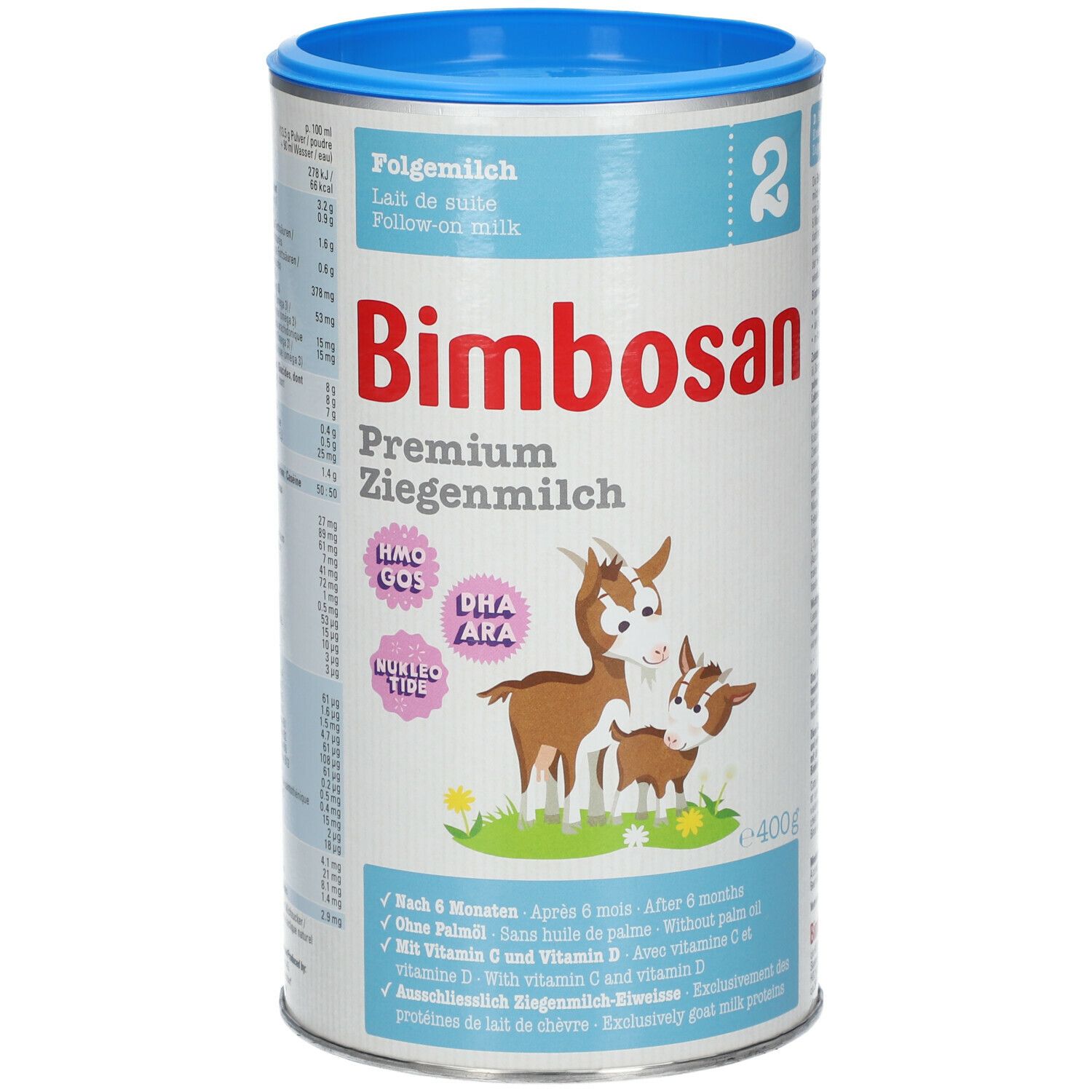 Bimbosan Premium Ziegenmilch 2 Folgemilch