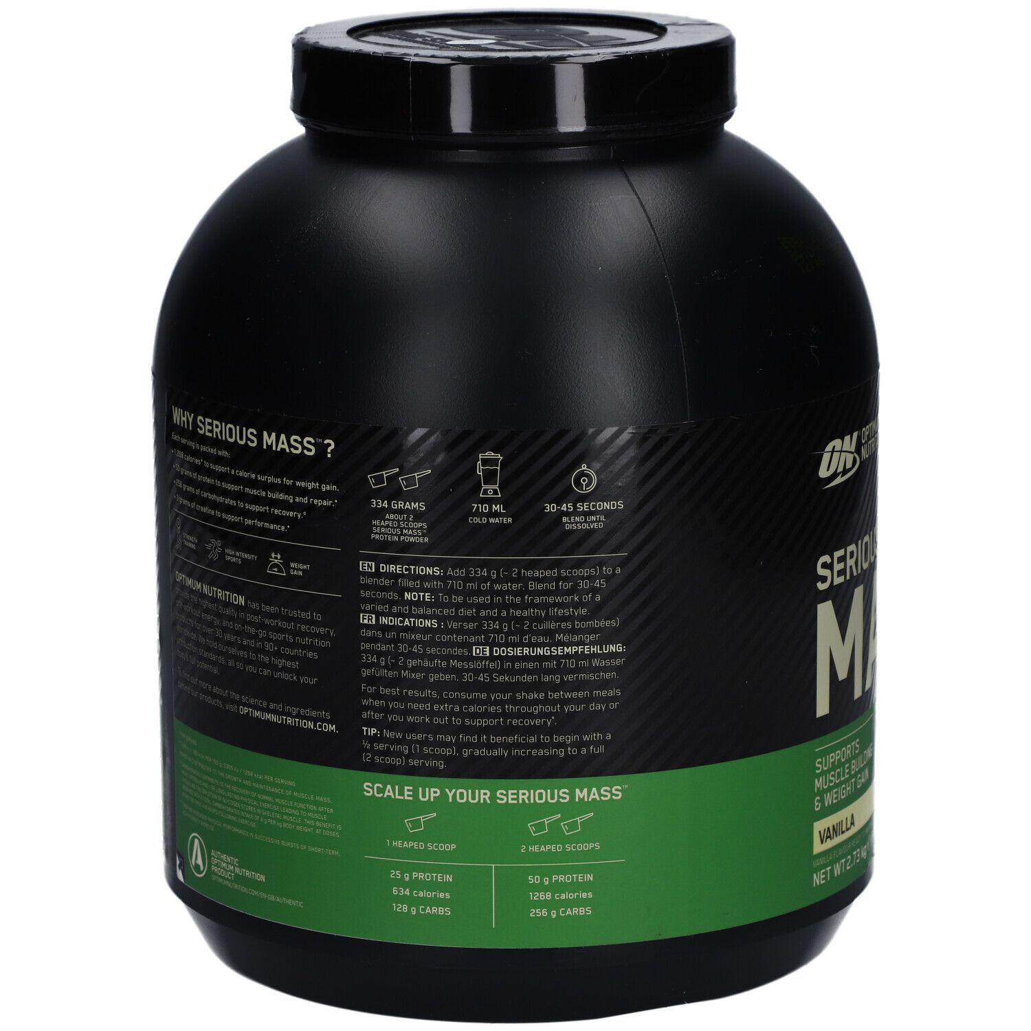 Gainer Serious Mass 2.7 Optimum Nutrition