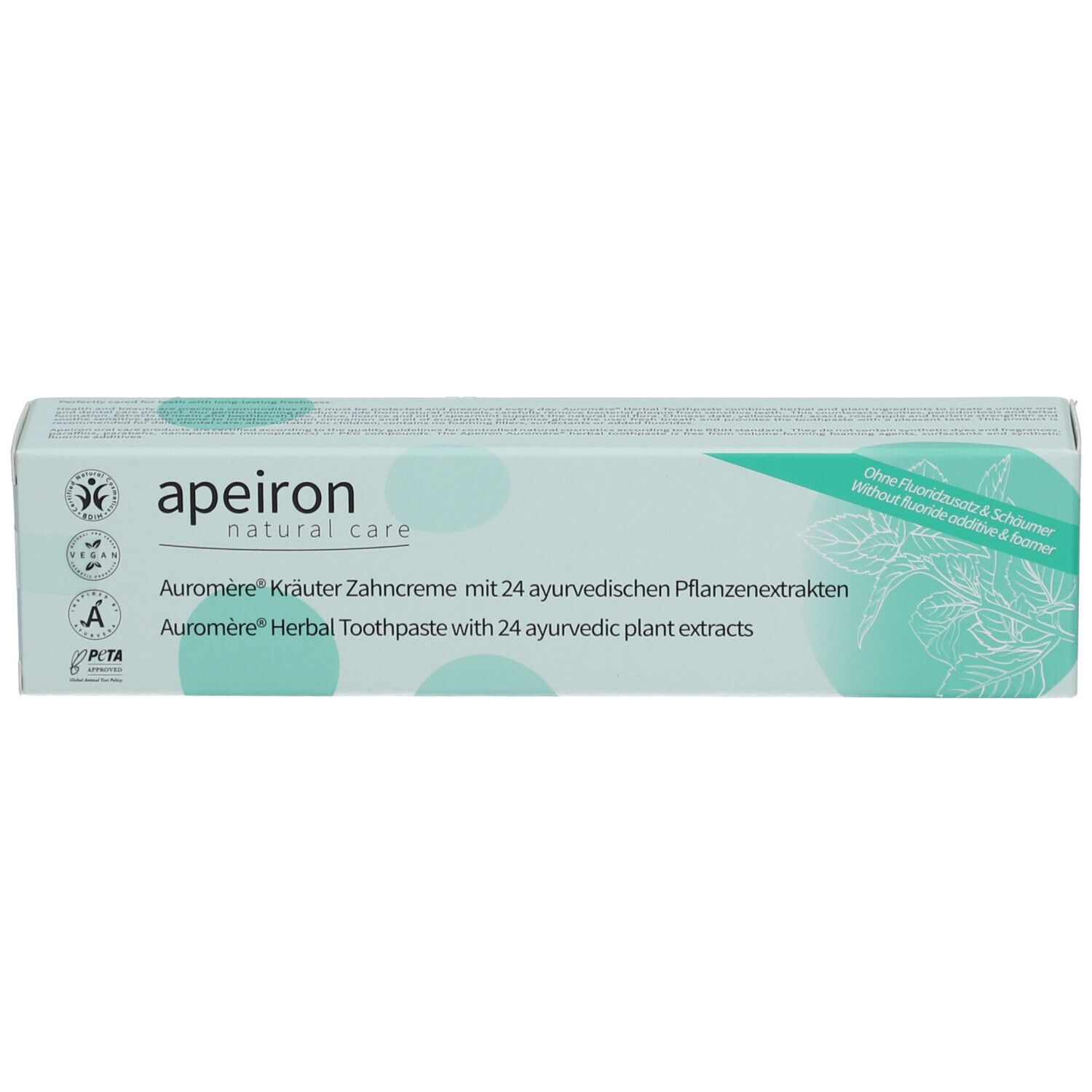 Apeiron Auromère Kräuter Zahncreme