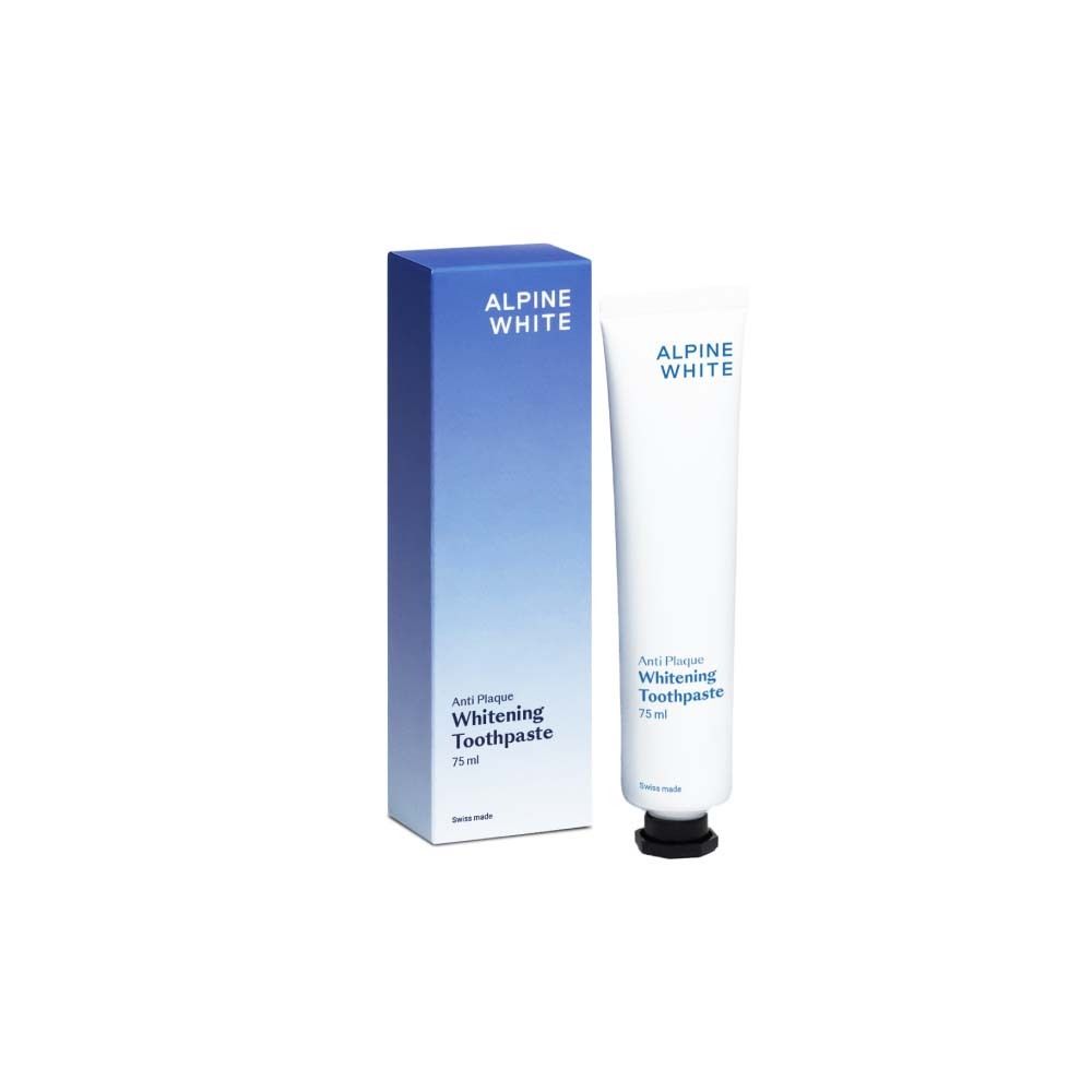 ALPINE WHITE Whitening Toothpaste Anti Plaque | Aufhellende Zahnpasta