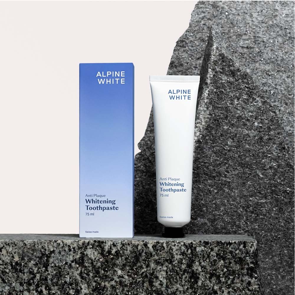 ALPINE WHITE Whitening Toothpaste Anti Plaque | Aufhellende Zahnpasta