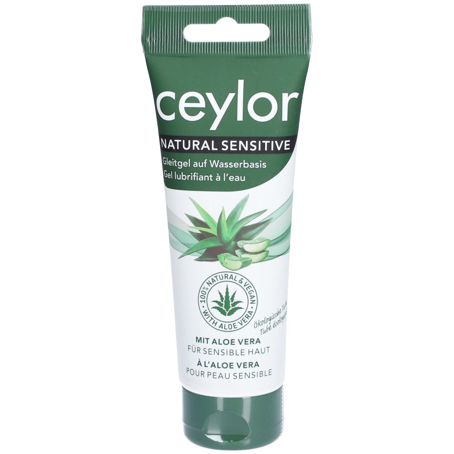 CEYLOR Natural Sensitive Gleitgel mit Wasser und Aloe Vera