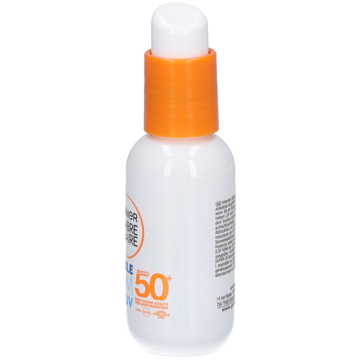 Garnier Serum mit Lichtschutzfaktor 50+, UVA- und UVB-Schutz, Für alle Hauttypen