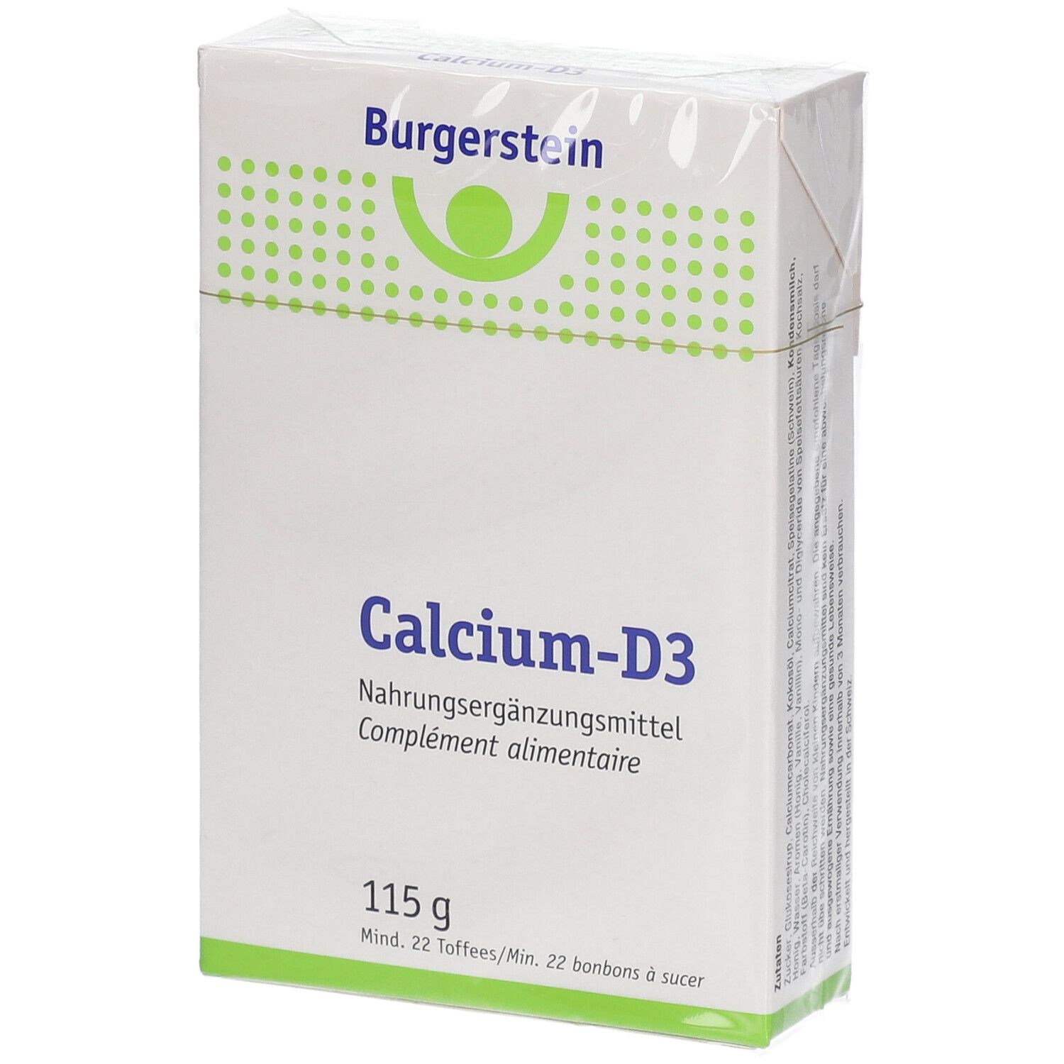 Burgerstein Calcium D3-Toffees