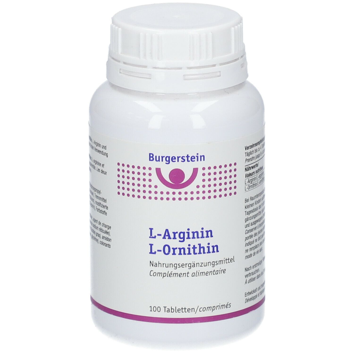 Burgerstein L-Arginin L-Ornithin
