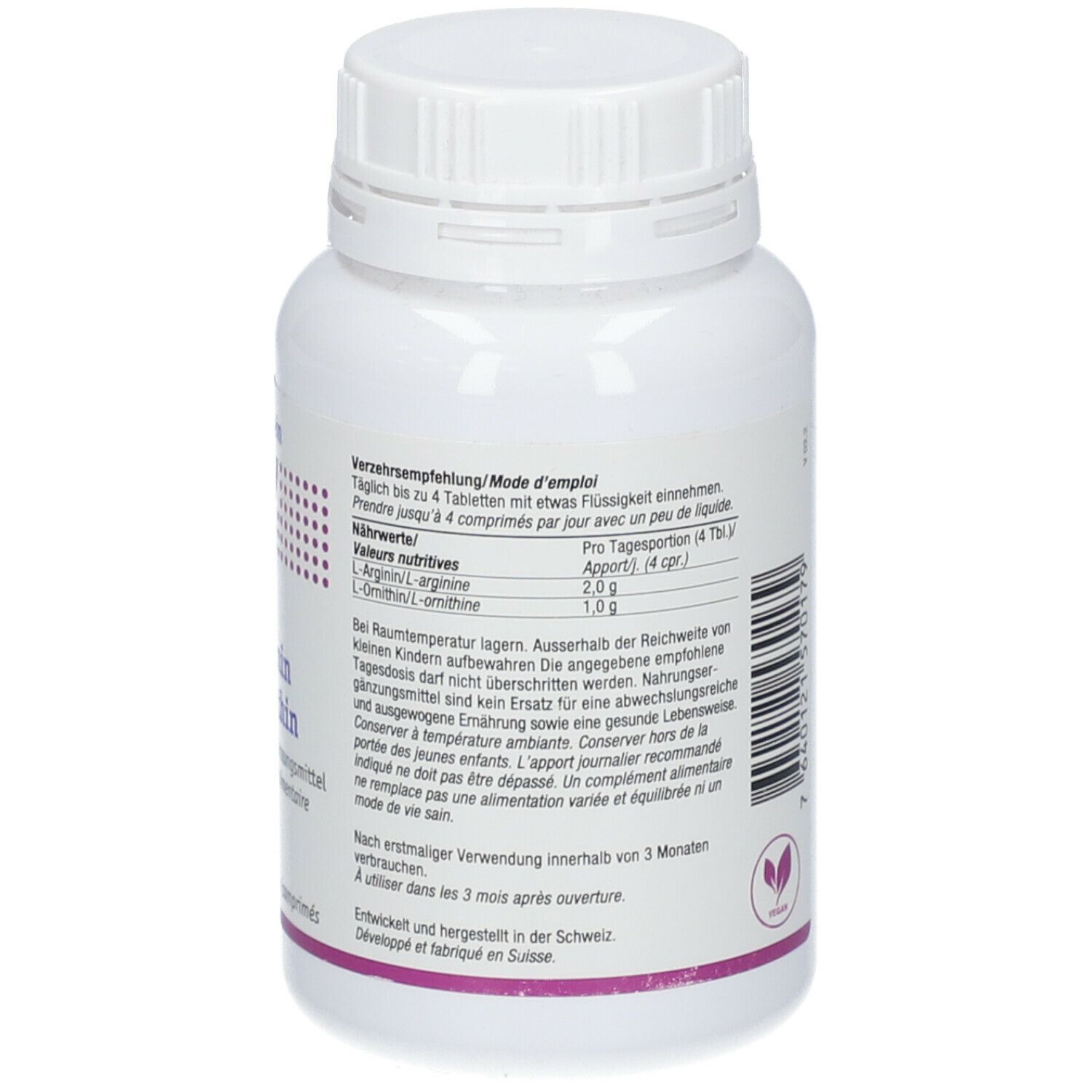 Burgerstein L-Arginin L-Ornithin