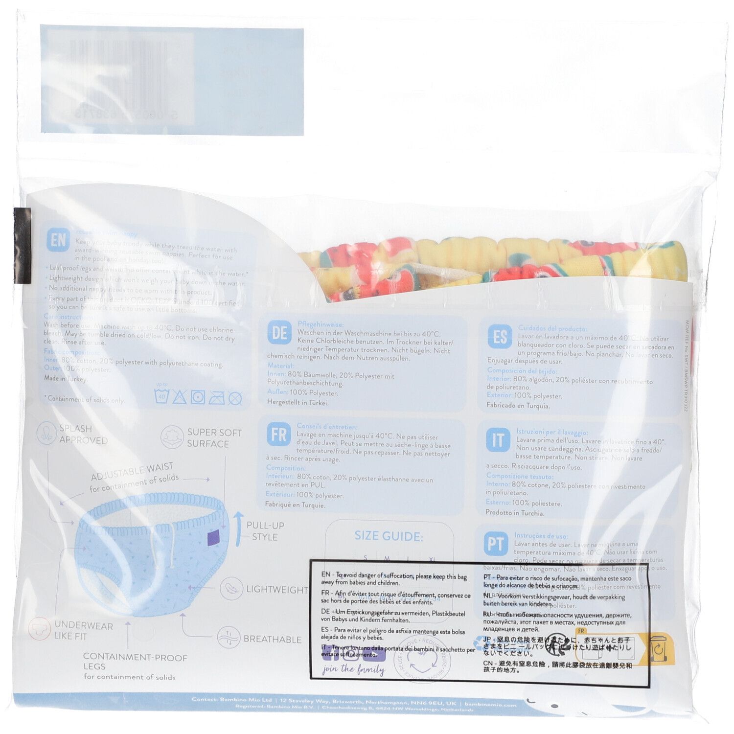 bambino mio Schwimmwindel Milde Melone L 1 St Shop Apotheke