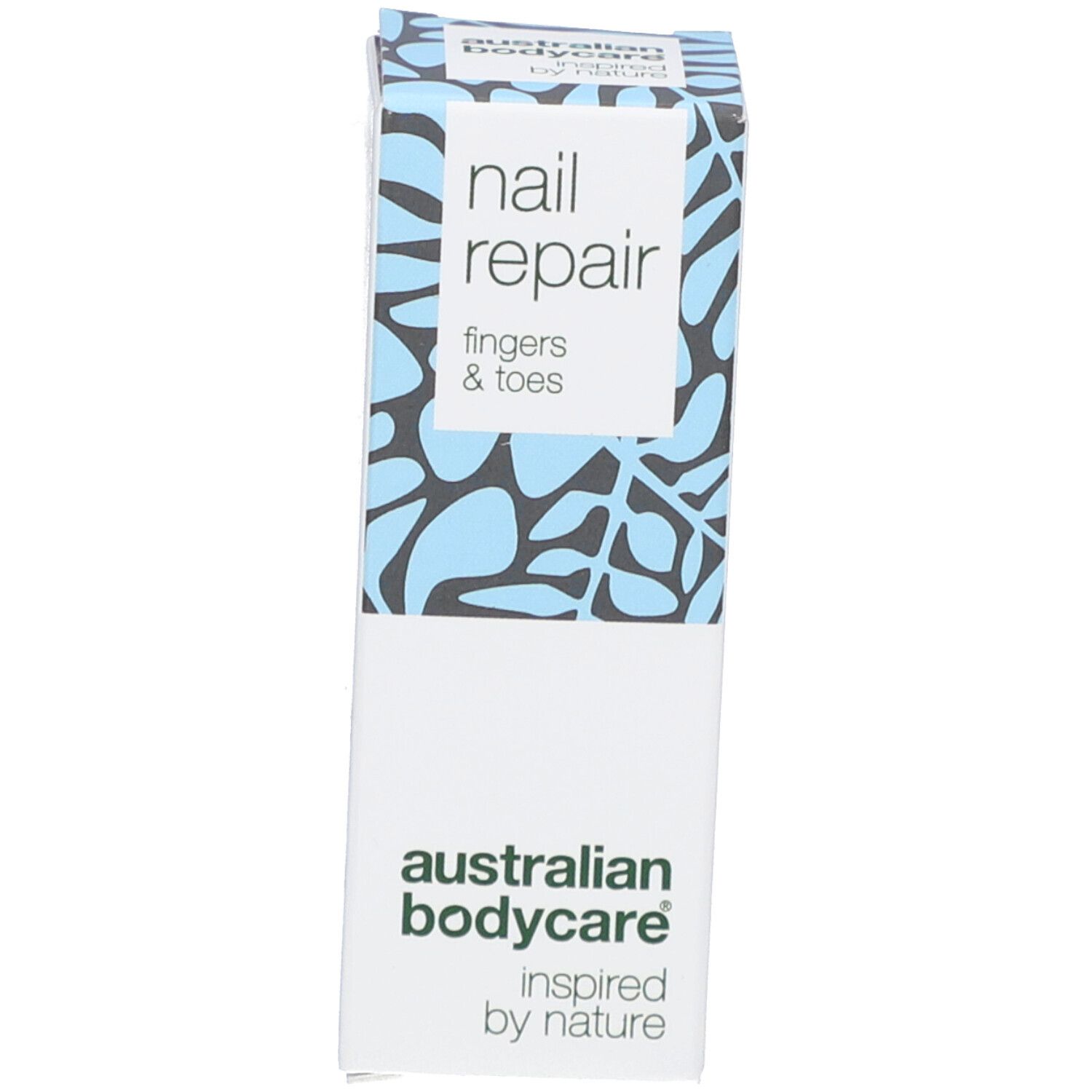 Schachtel mit Text: nail repair, fingers & toes, australian bodycare.