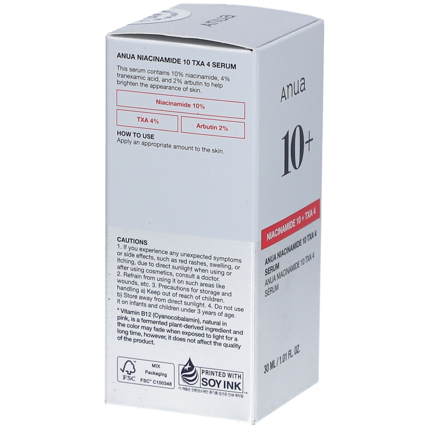 ANUA 10 + Serum Niacinamid + TXA