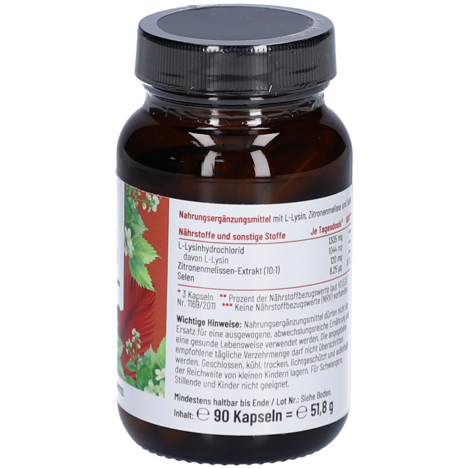 L-Lysin, Selen und Zitronenmelisse - Kussmund - NATURTREU®