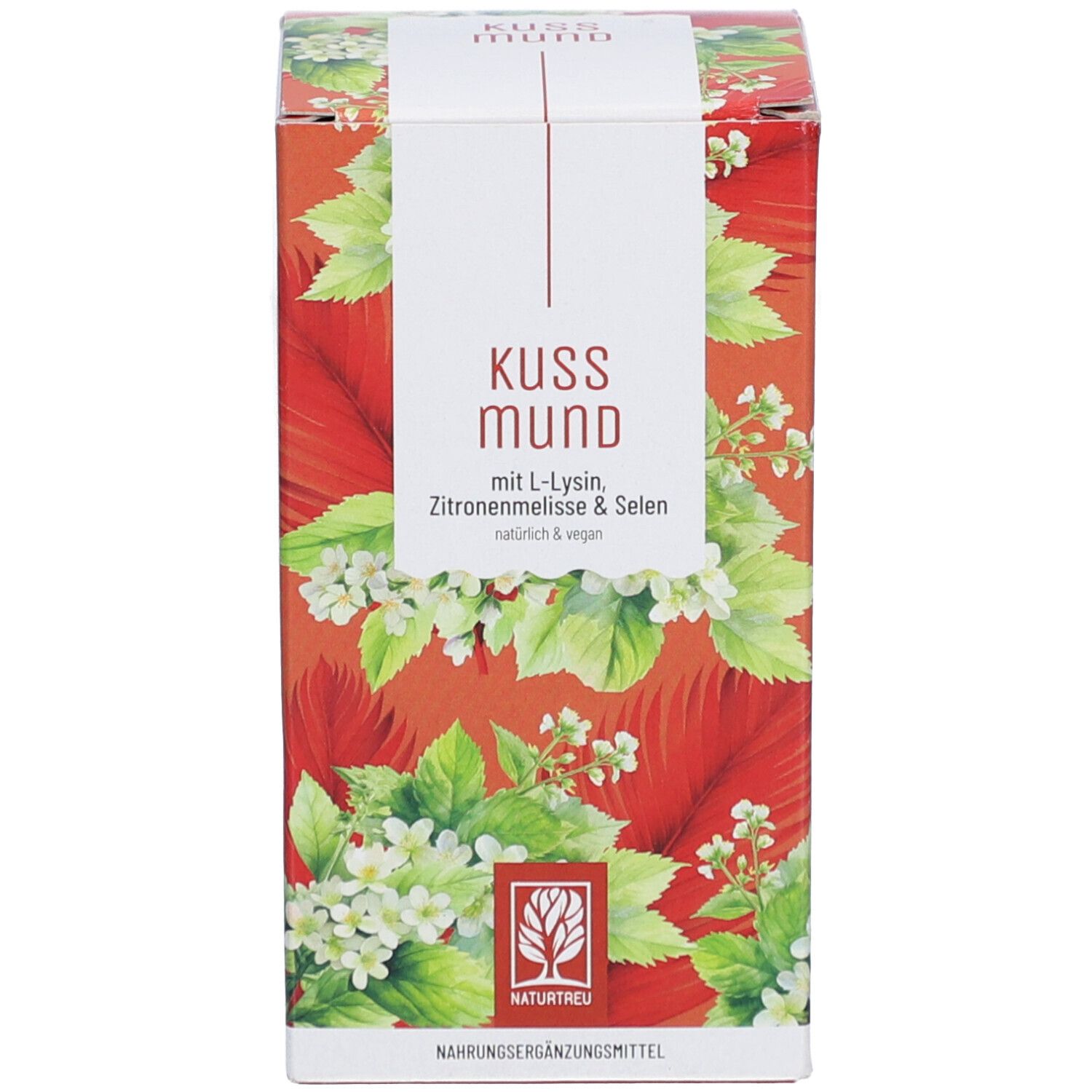 L-Lysin, Selen und Zitronenmelisse - Kussmund - NATURTREU®