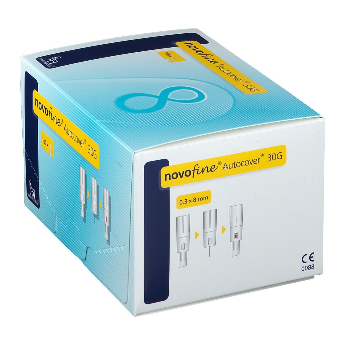 NovoFine® Autocover® 8 mm 30g Injektionsnadeln 100 St Shop Apotheke