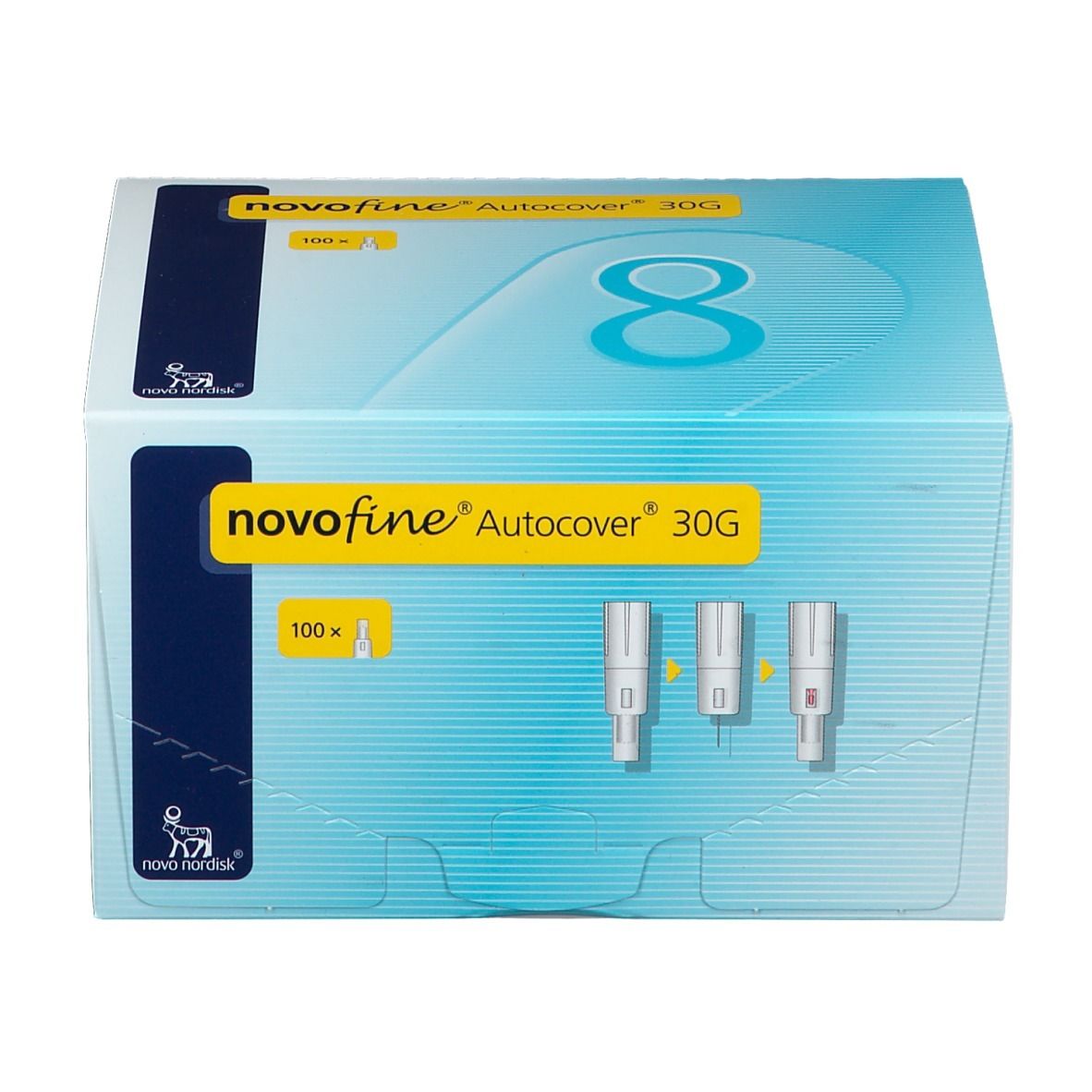 NovoFine® Autocover® 8 mm 30g Injektionsnadeln 100 St Shop Apotheke