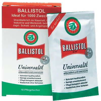 Ballistol Öl Tuch, 10 St TUE — apohealth - Gesundheit aus der Apotheke