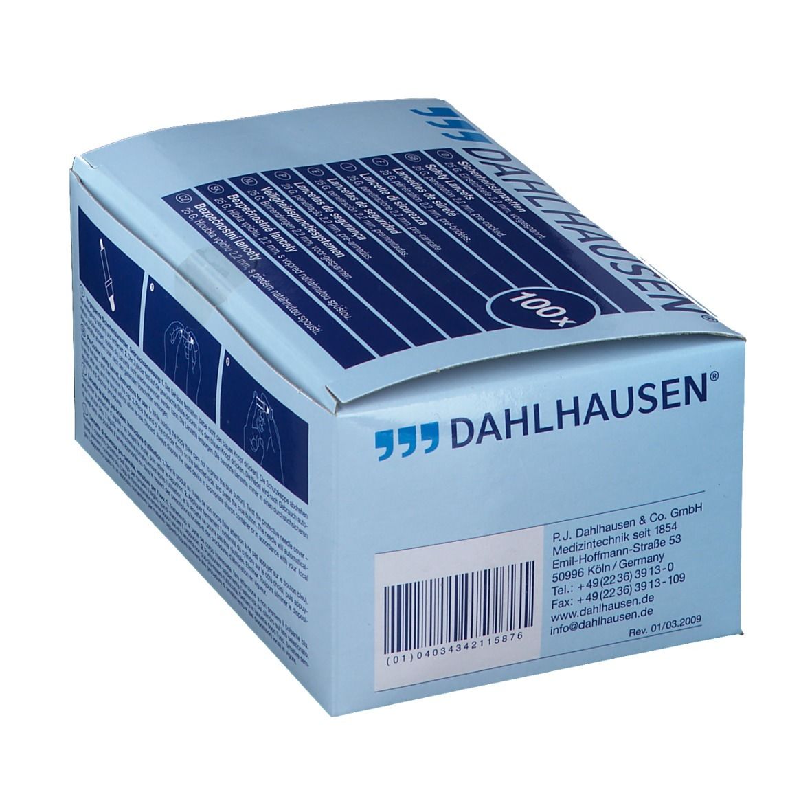 Dahlhausen® Sicherheitslanzetten