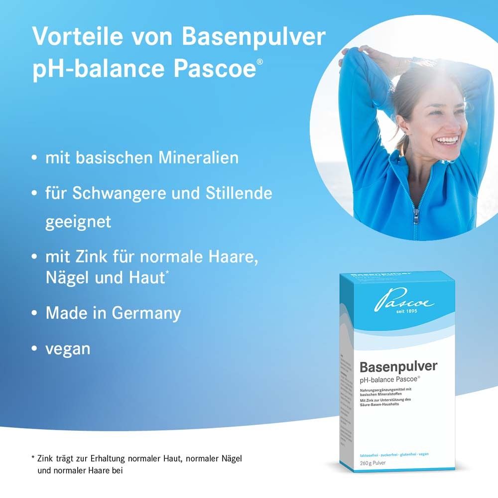 Basenpulver pH-balance Pascoe®