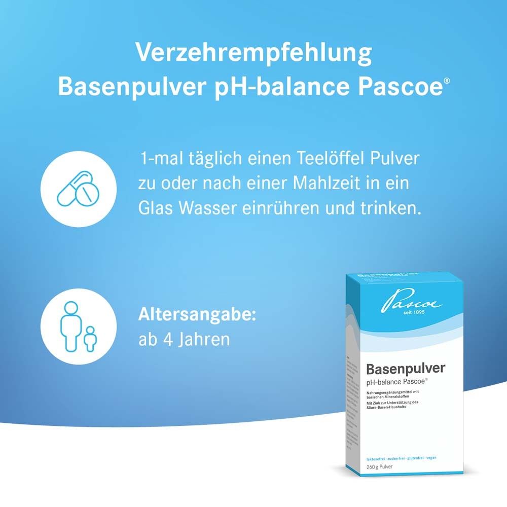 Basenpulver pH-balance Pascoe®