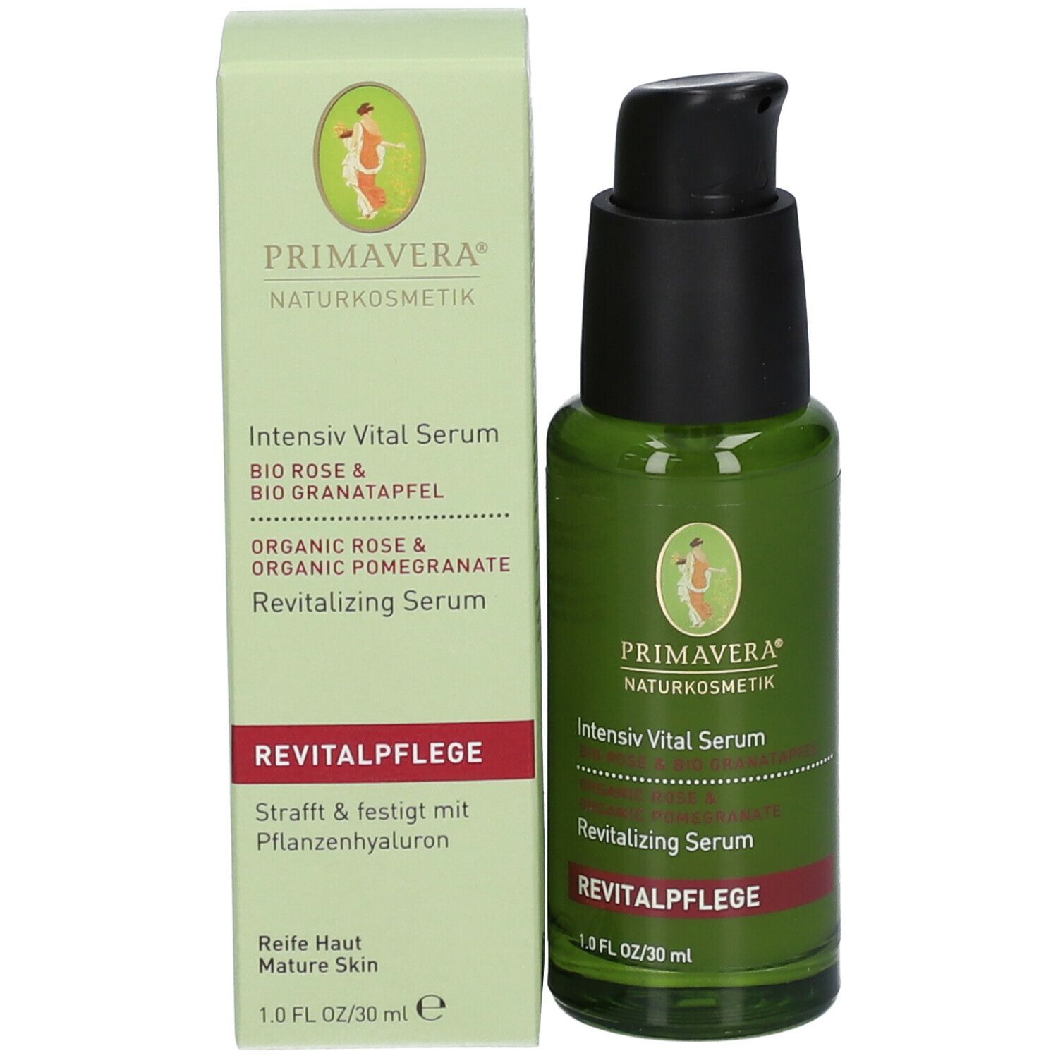 PRIMAVERA® Intensiv Vital Serum bio Rose-Granatapfel
