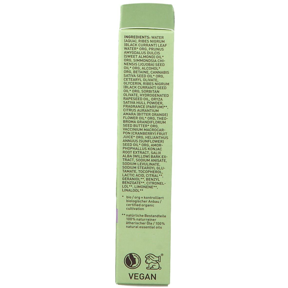 PRIMAVERA® Reichhaltige Feuchtigkeitscreme bio Neroli-Cassis