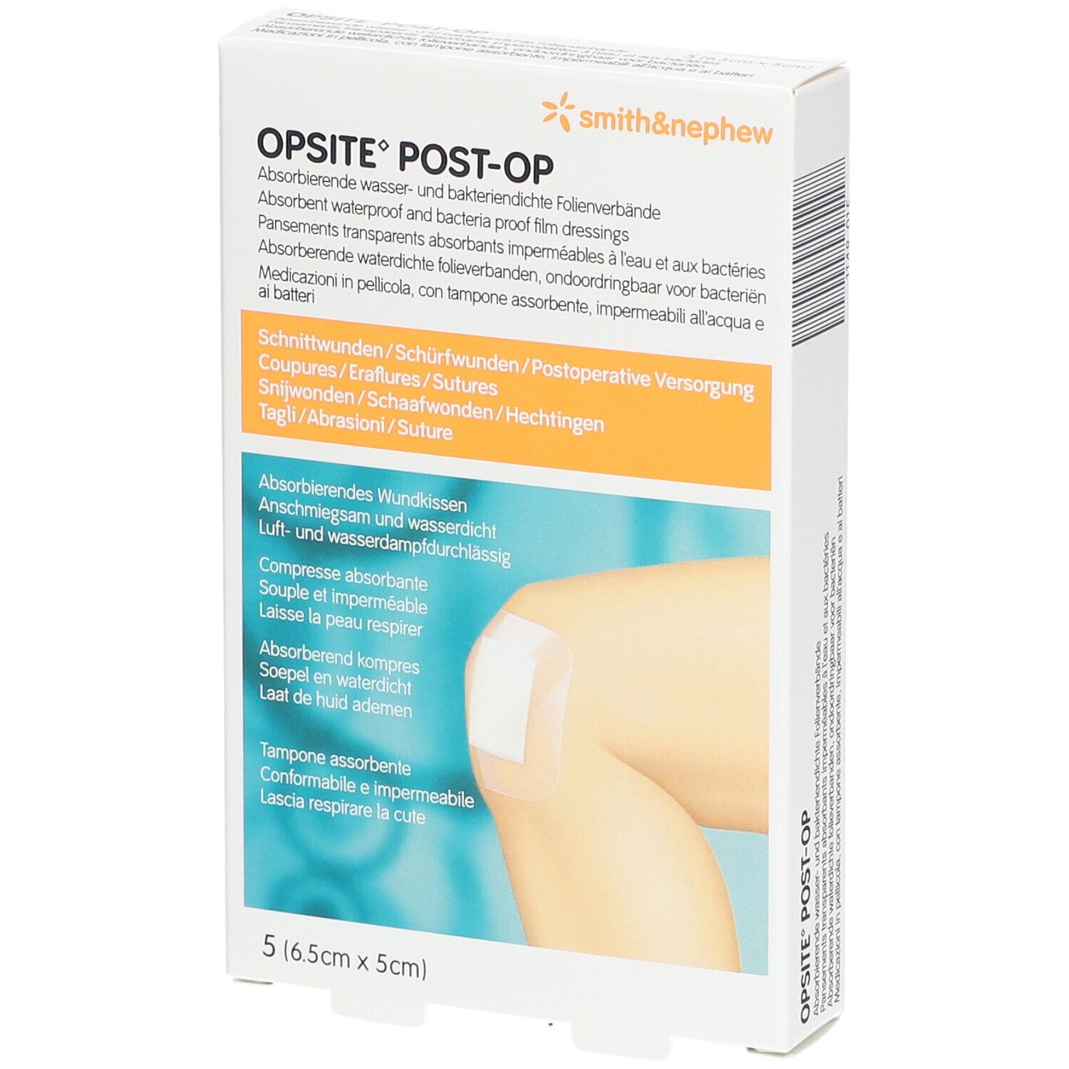 OPSITE® Post-Op steril 6,5 x 5 cm