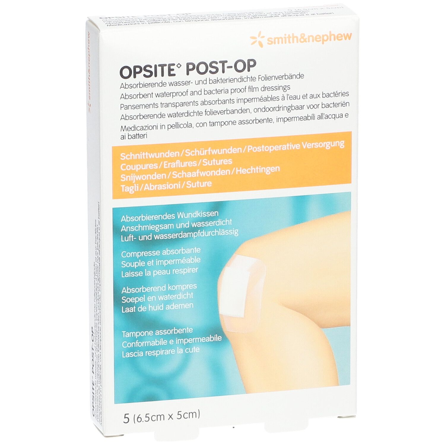 OPSITE® Post-Op steril 6,5 x 5 cm
