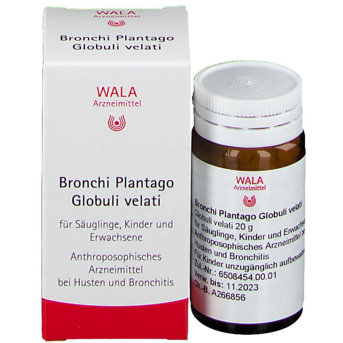 WALA® Bronchi Plantago Globuli Velati