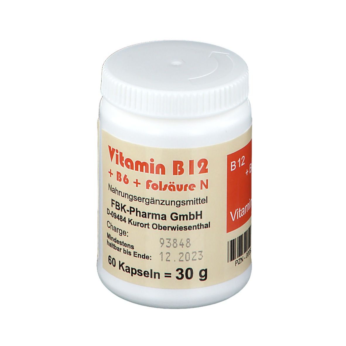 Bioxera® Vitamin B12 + B6 + Folsäure N