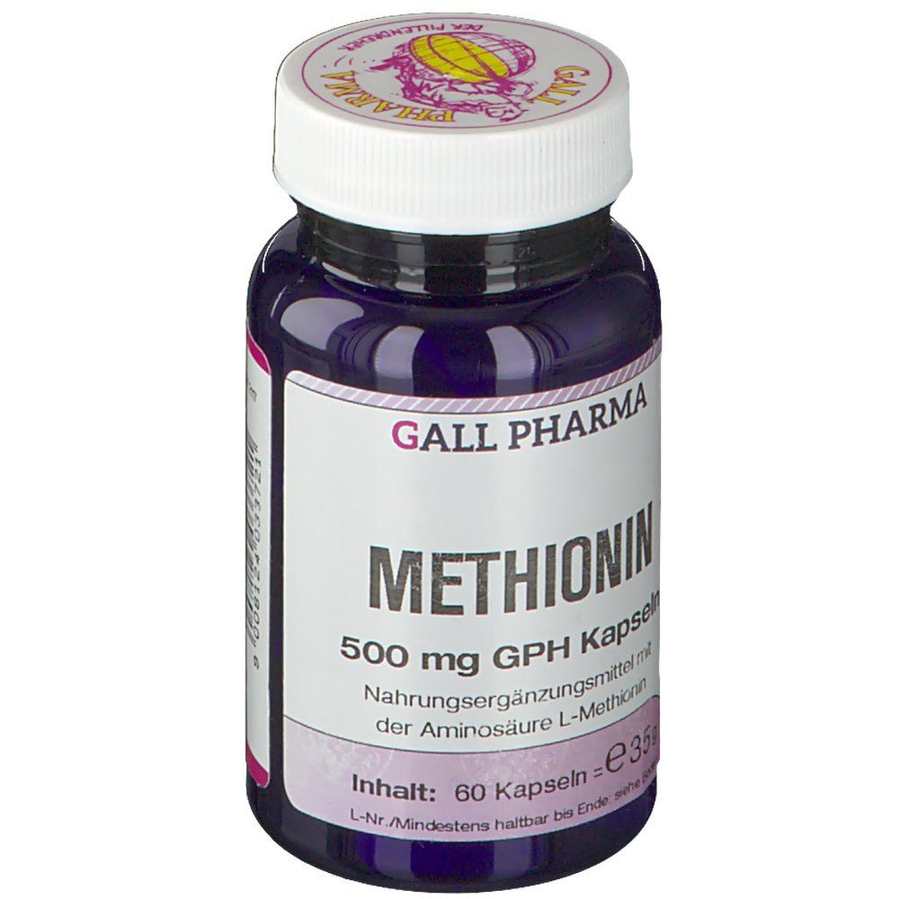 METHIONIN 500 mg GPH Kapseln