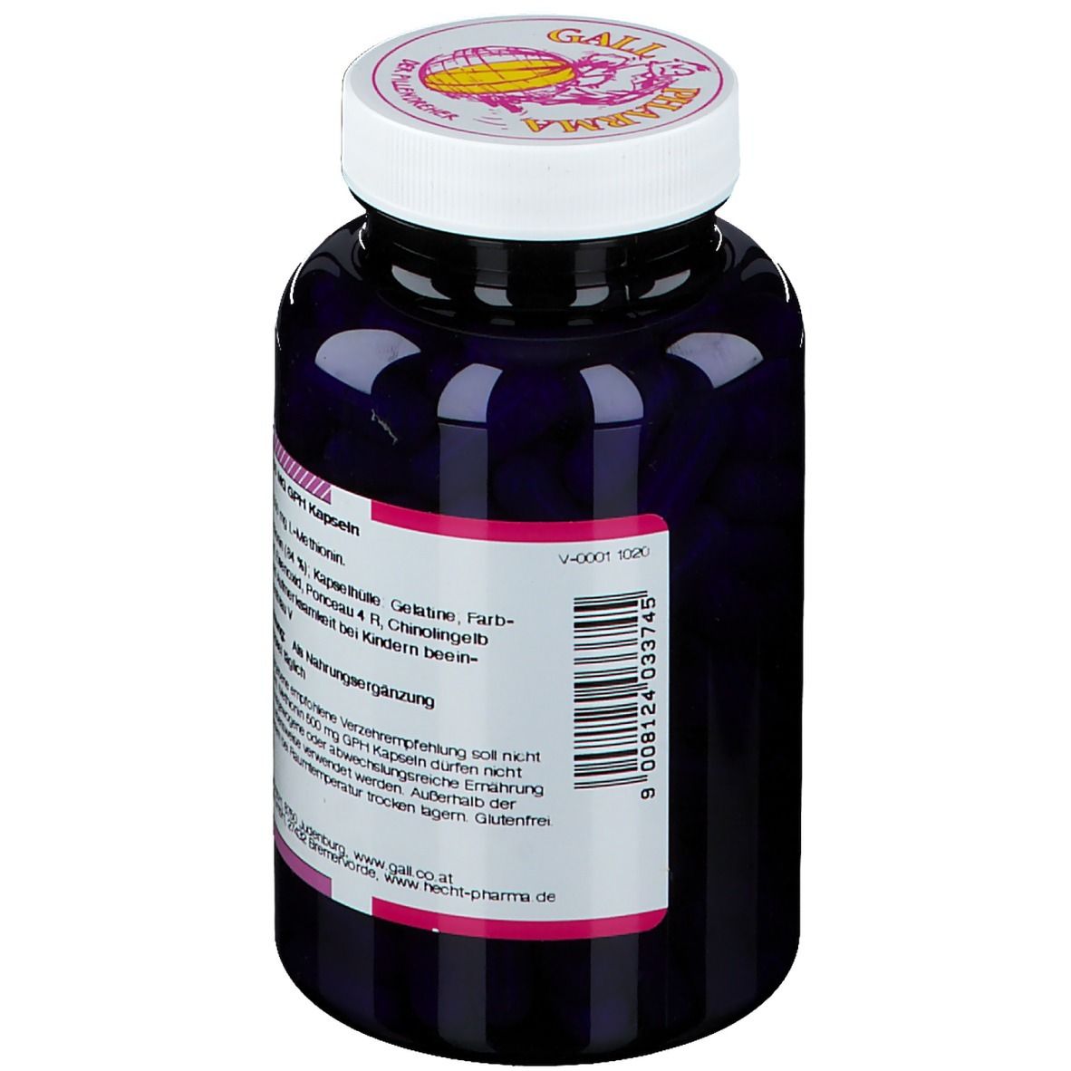 GALL PHARMA L-Methionin 500 mg GPH Kapseln