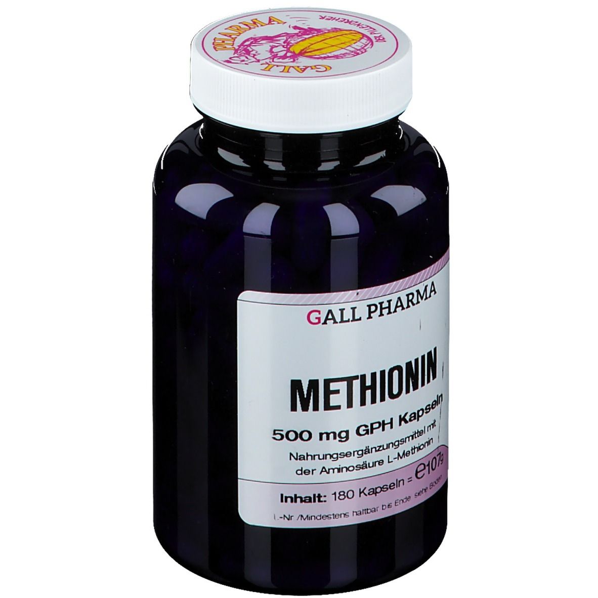 GALL PHARMA L-Methionin 500 mg GPH Kapseln