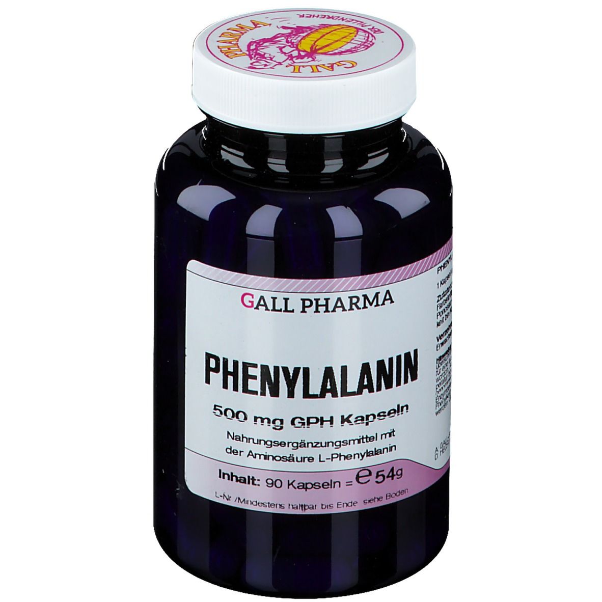 GALL PHARMA Phenylalanin 500 mg GPH