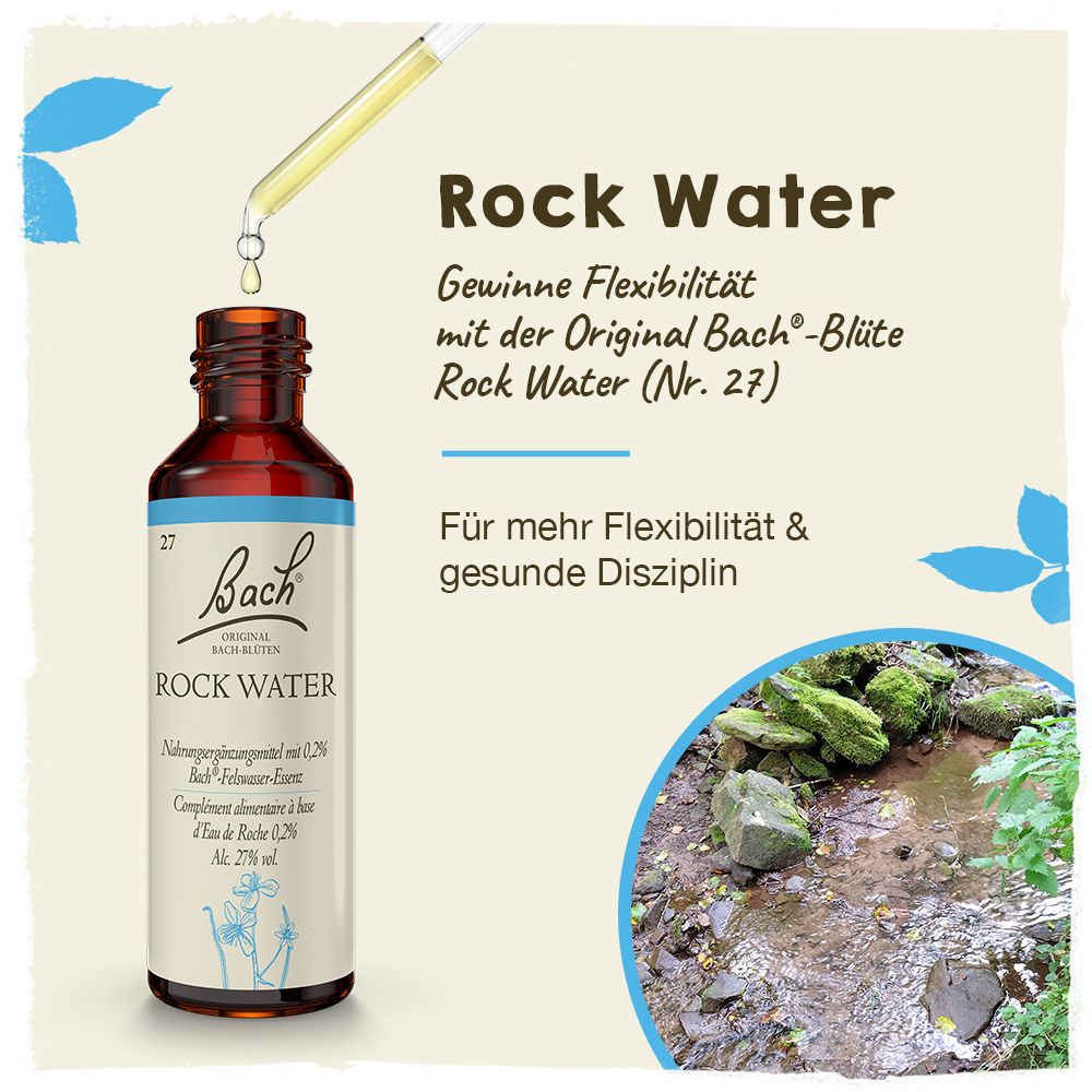 BACH®-BLÜTE ROCK WATER (Felswasser)