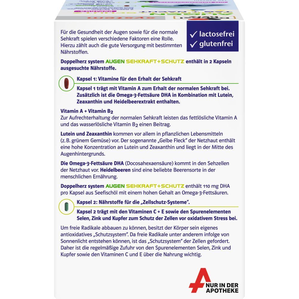 Doppelherz® system AUGEN SEHKRAFT + SCHUTZ