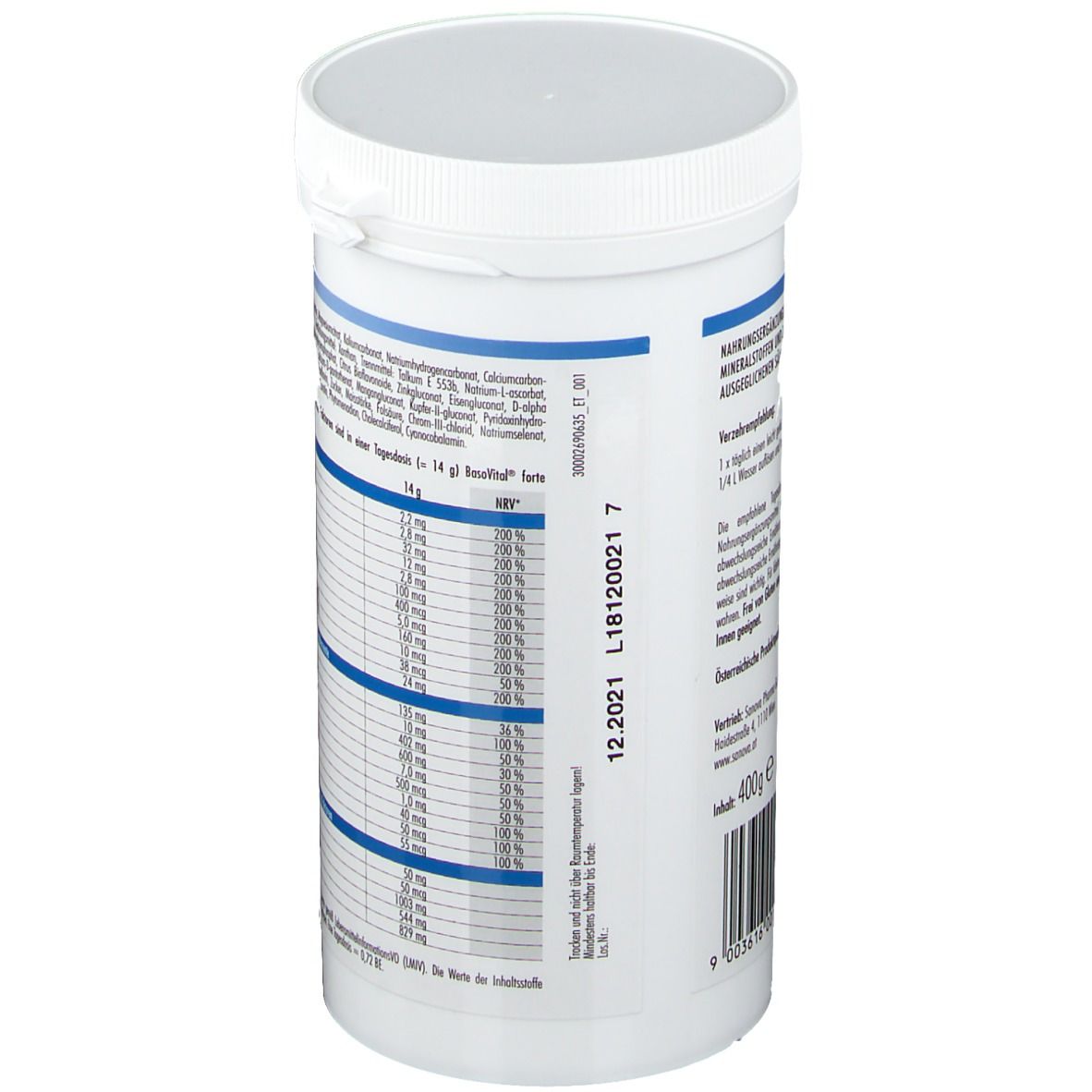 BasoVital® forte Basenpulver