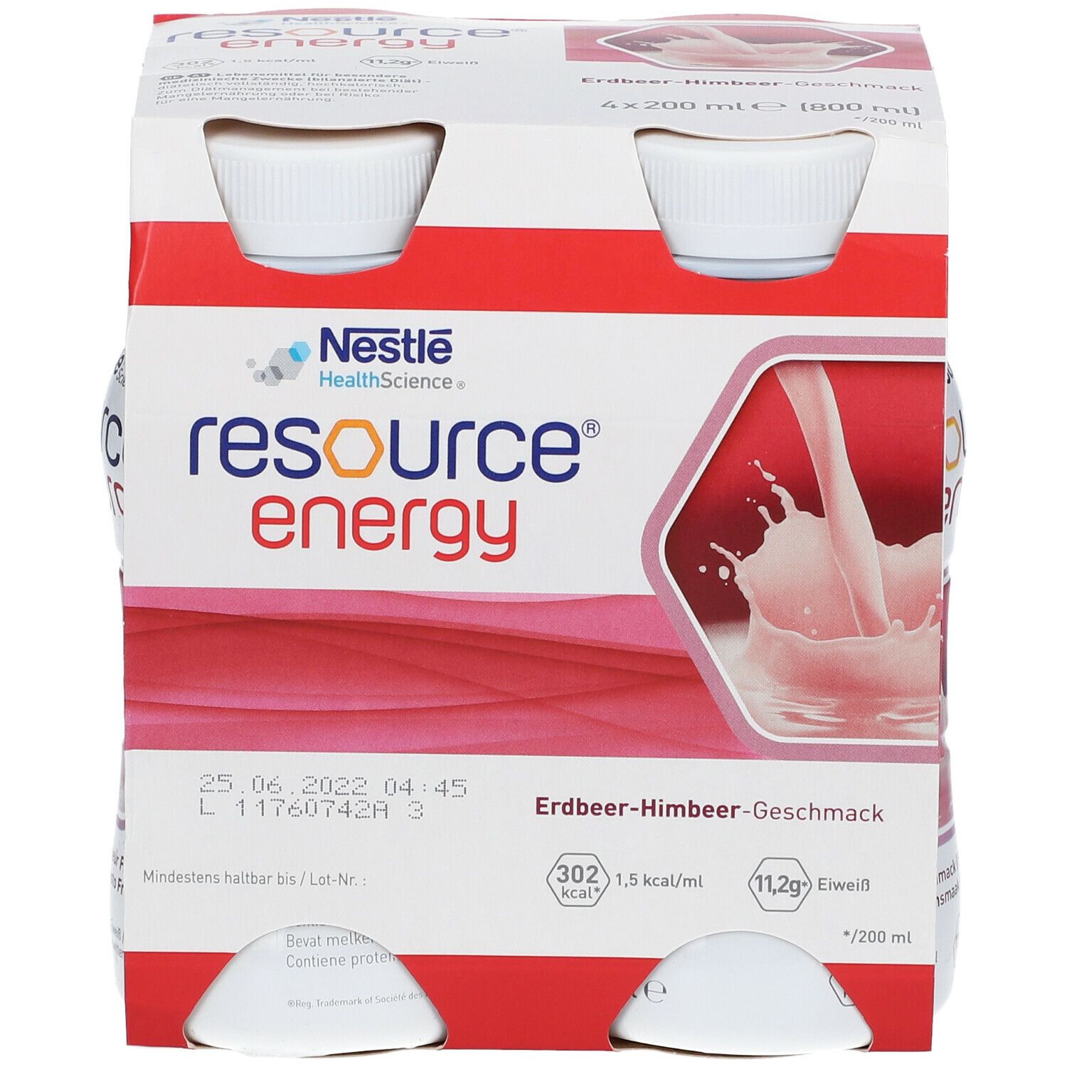 RESOURCE® Energy Erdbeere/Himbeere