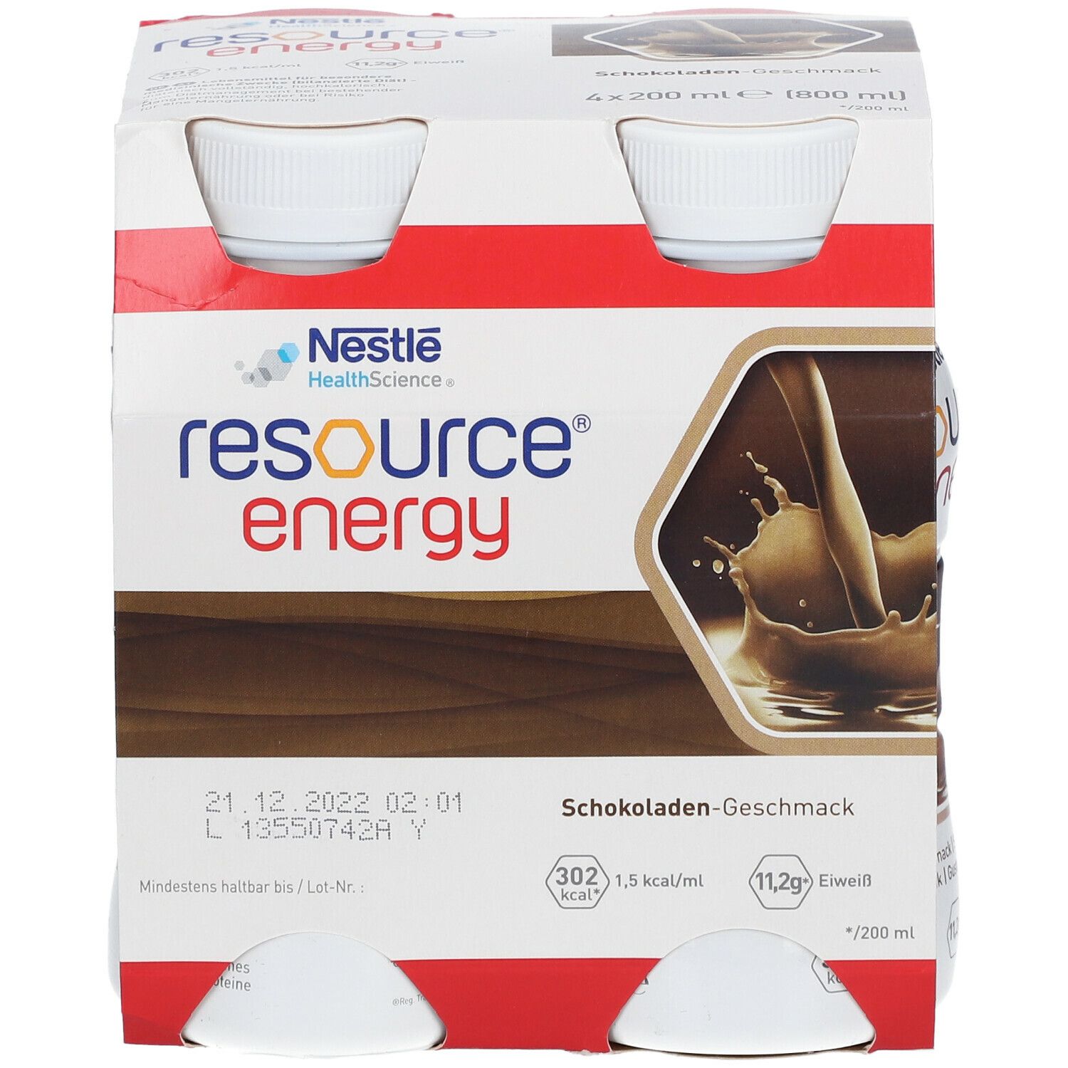 RESOURCE® Energy Schokolade