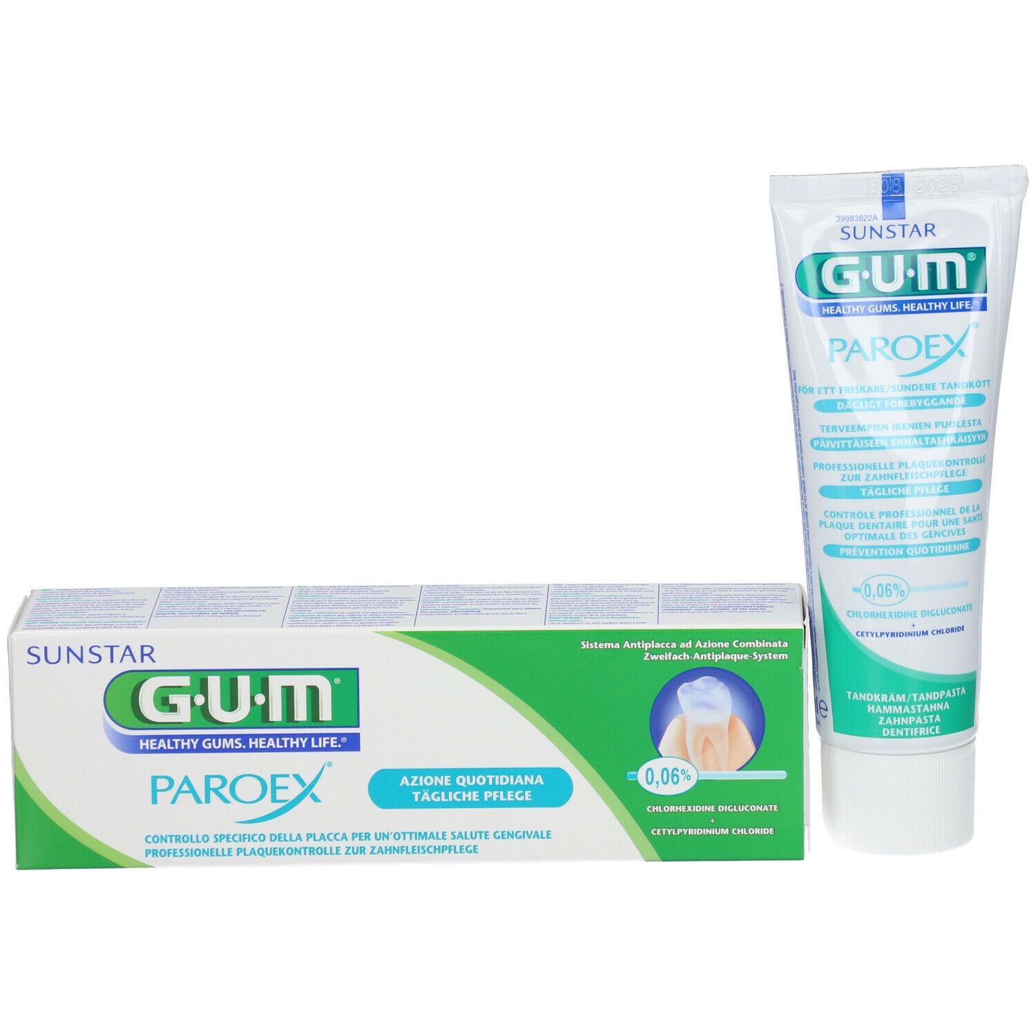 GUM® Paroex 0,06% Zahnpasta