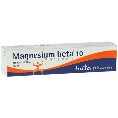 Magnesium beta 10 Brausetabletten