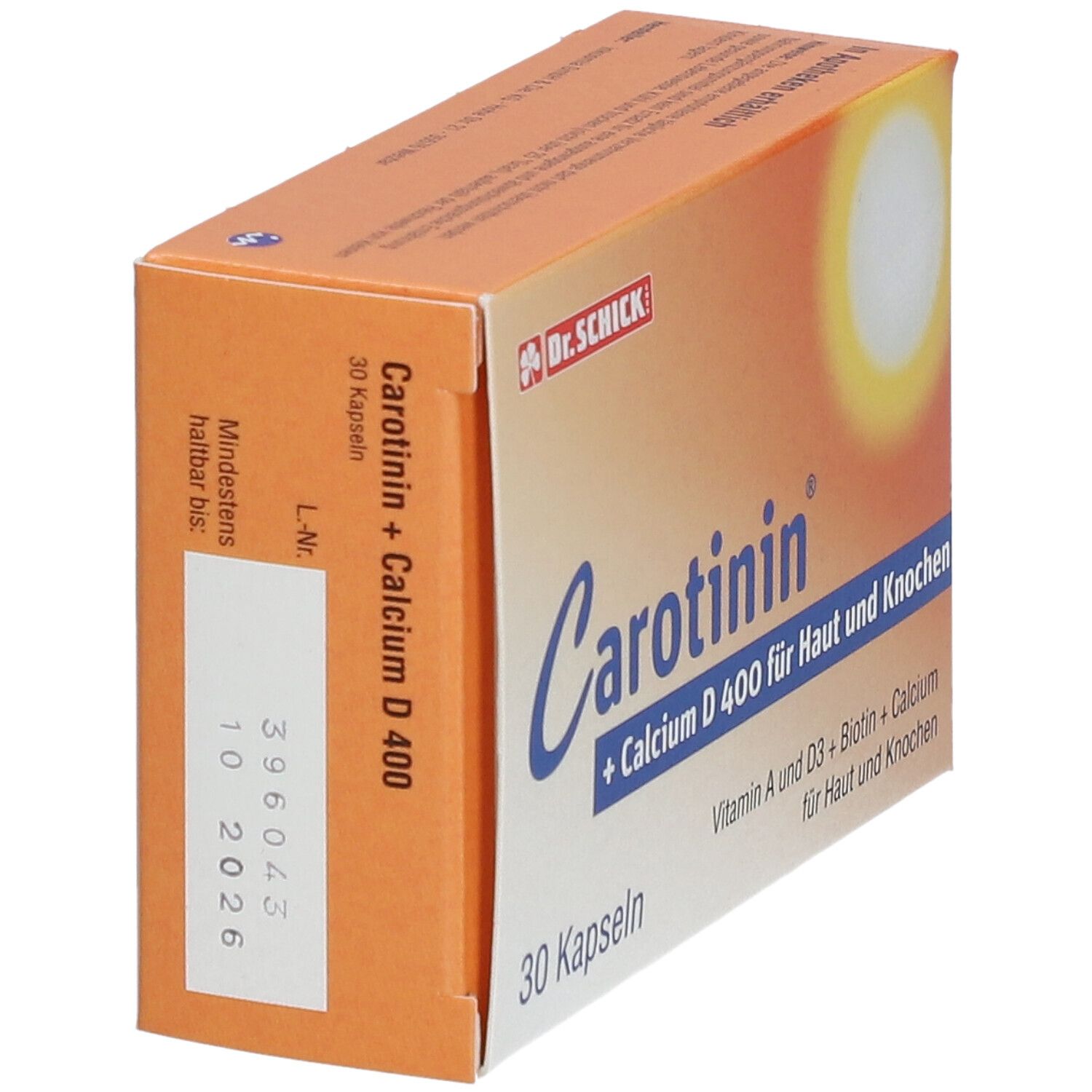 Carotin + Calcium D 400 Kapseln